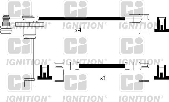 Quinton Hazell XC1146 - Ignition Cable Kit autospares.lv