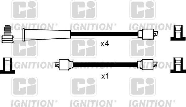 Quinton Hazell XC1117 - Ignition Cable Kit autospares.lv