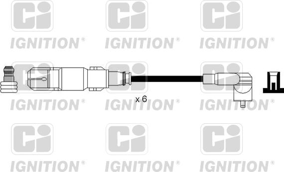 Quinton Hazell XC1183 - Ignition Cable Kit autospares.lv