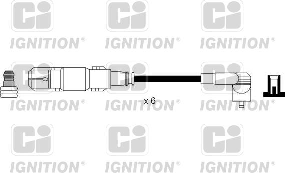 Quinton Hazell XC1203 - Ignition Cable Kit autospares.lv