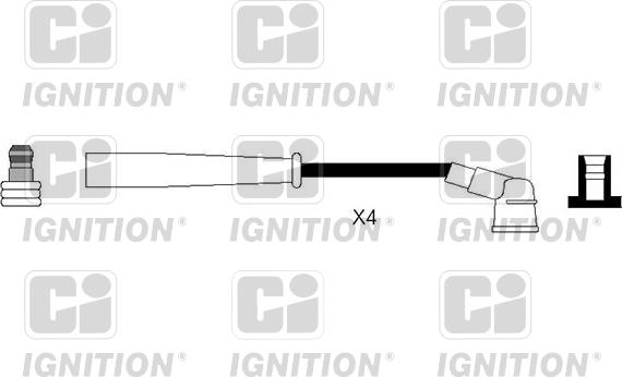 Quinton Hazell XC1232 - Ignition Cable Kit autospares.lv