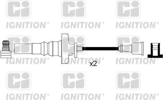 Quinton Hazell XC1220 - Ignition Cable Kit autospares.lv