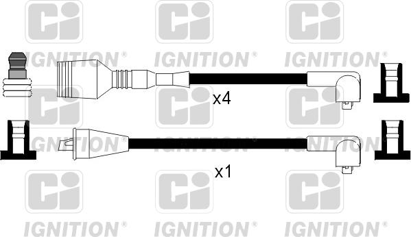 Quinton Hazell XC175 - Ignition Cable Kit autospares.lv
