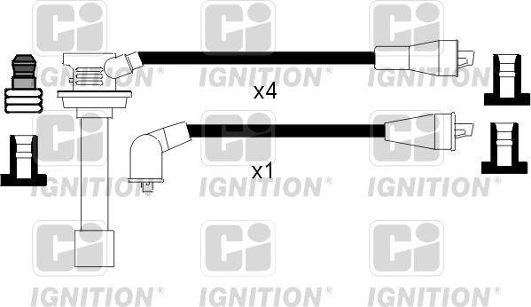 Quinton Hazell XC896 - Ignition Cable Kit autospares.lv