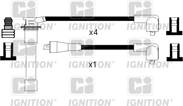 Quinton Hazell XC890 - Ignition Cable Kit autospares.lv