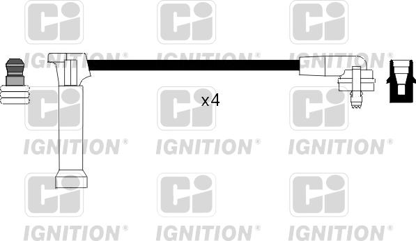 Quinton Hazell XC897 - Ignition Cable Kit autospares.lv