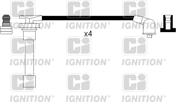 Quinton Hazell XC869 - Ignition Cable Kit autospares.lv