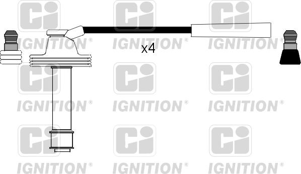 Quinton Hazell XC865 - Ignition Cable Kit autospares.lv