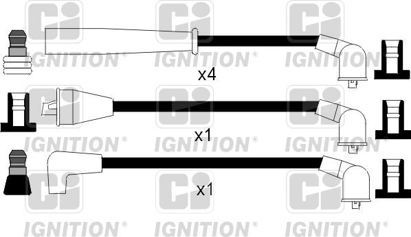 Quinton Hazell XC867 - Ignition Cable Kit autospares.lv