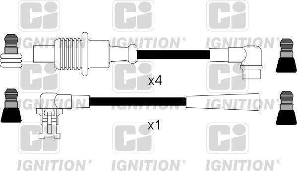 Quinton Hazell XC804 - Ignition Cable Kit autospares.lv
