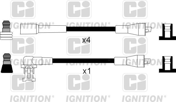 Quinton Hazell XC800 - Ignition Cable Kit autospares.lv