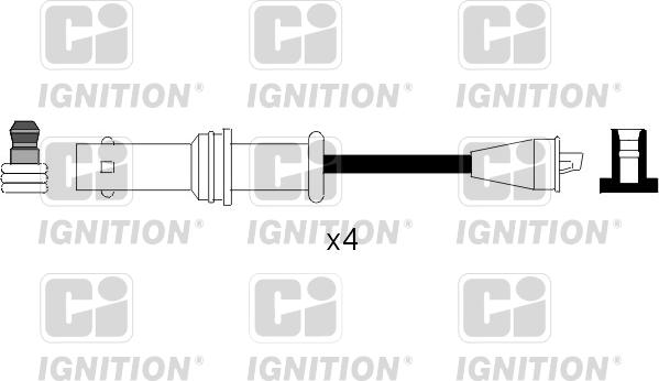 Quinton Hazell XC812 - Ignition Cable Kit autospares.lv