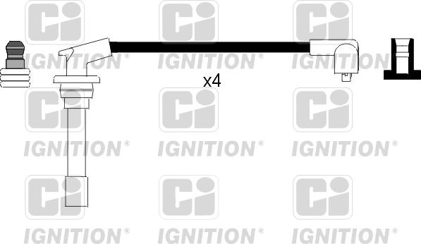 Quinton Hazell XC879 - Ignition Cable Kit autospares.lv