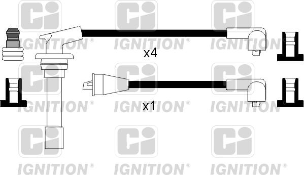 Quinton Hazell XC873 - Ignition Cable Kit autospares.lv