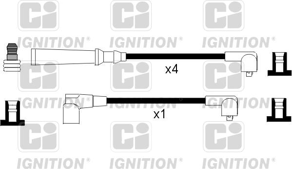 Quinton Hazell XC346 - Ignition Cable Kit autospares.lv