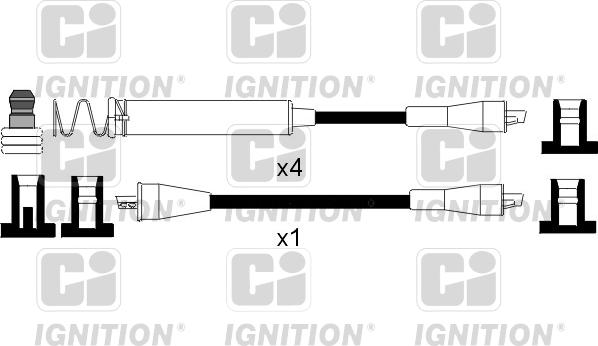 Quinton Hazell XC229 - Ignition Cable Kit autospares.lv