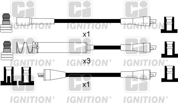 Quinton Hazell XC792 - Ignition Cable Kit autospares.lv