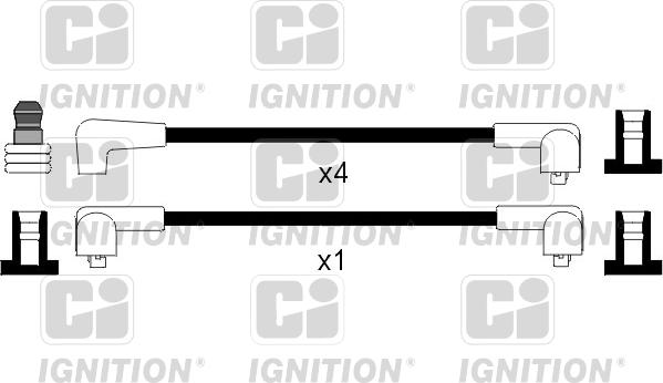 Quinton Hazell XC785 - Ignition Cable Kit autospares.lv