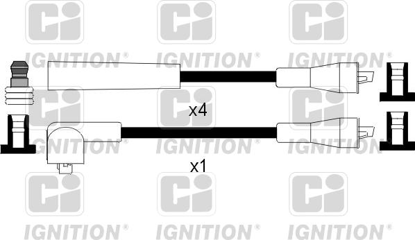 Quinton Hazell XC786 - Ignition Cable Kit autospares.lv