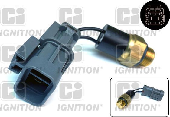 Quinton Hazell XEFS66 - Temperature Switch, radiator / air conditioner fan autospares.lv