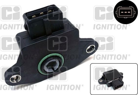 Quinton Hazell XPOT324 - Sensor, throttle position autospares.lv