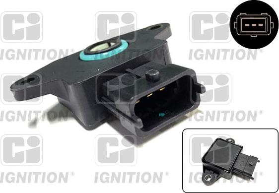 Quinton Hazell XPOT327 - Sensor, throttle position autospares.lv