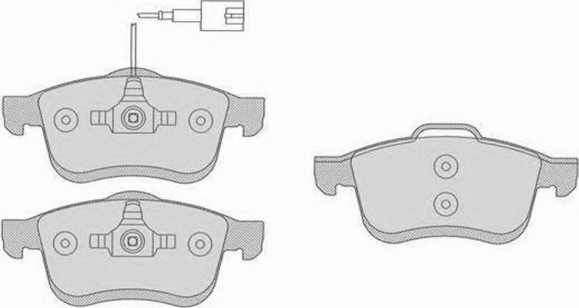 Raicam 9430 - Brake Pad Set, disc brake autospares.lv