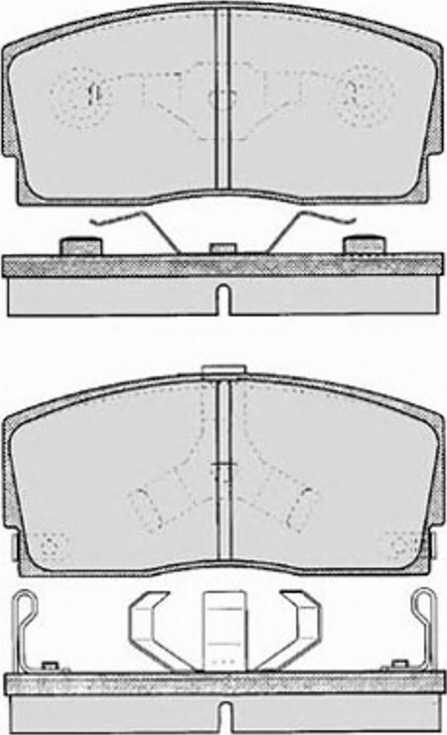 Raicam 442.0 - Brake Pad Set, disc brake autospares.lv