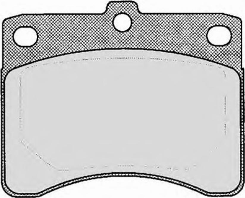 Raicam 4370 - Brake Pad Set, disc brake autospares.lv
