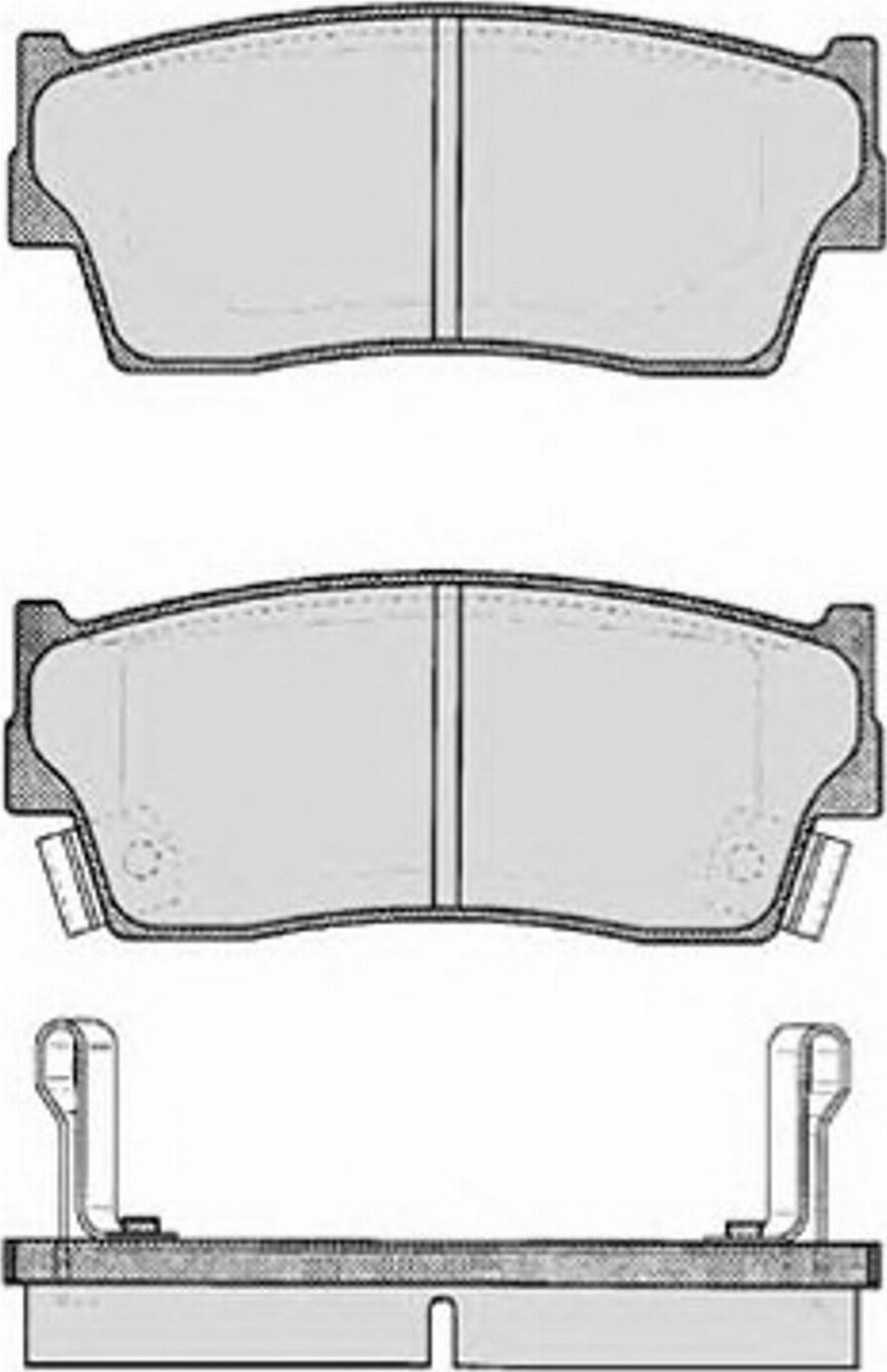 Raicam 5640 - Brake Pad Set, disc brake autospares.lv