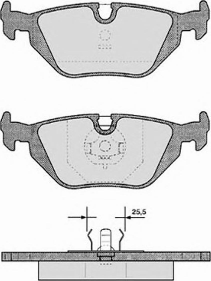 Raicam 606.0 - Brake Pad Set, disc brake autospares.lv