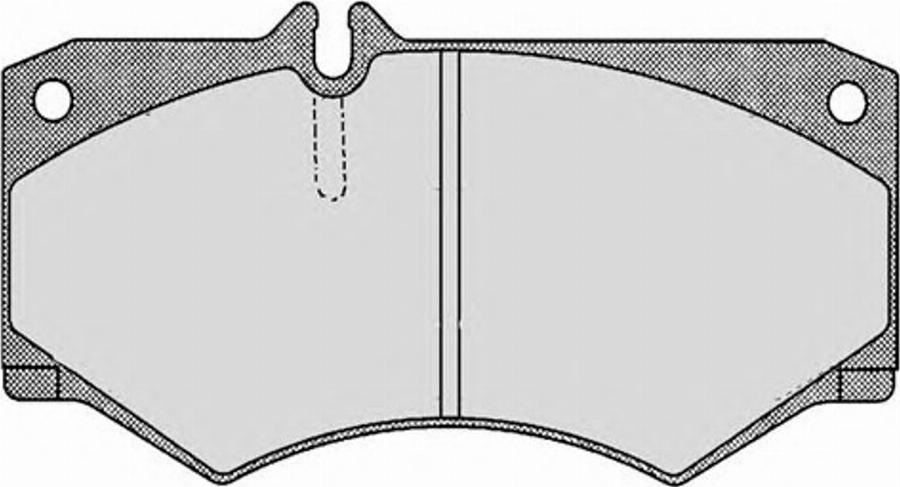 Raicam 198.1 - Brake Pad Set, disc brake autospares.lv