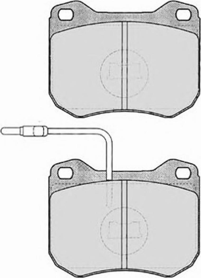 Raicam 145.1 - Brake Pad Set, disc brake autospares.lv