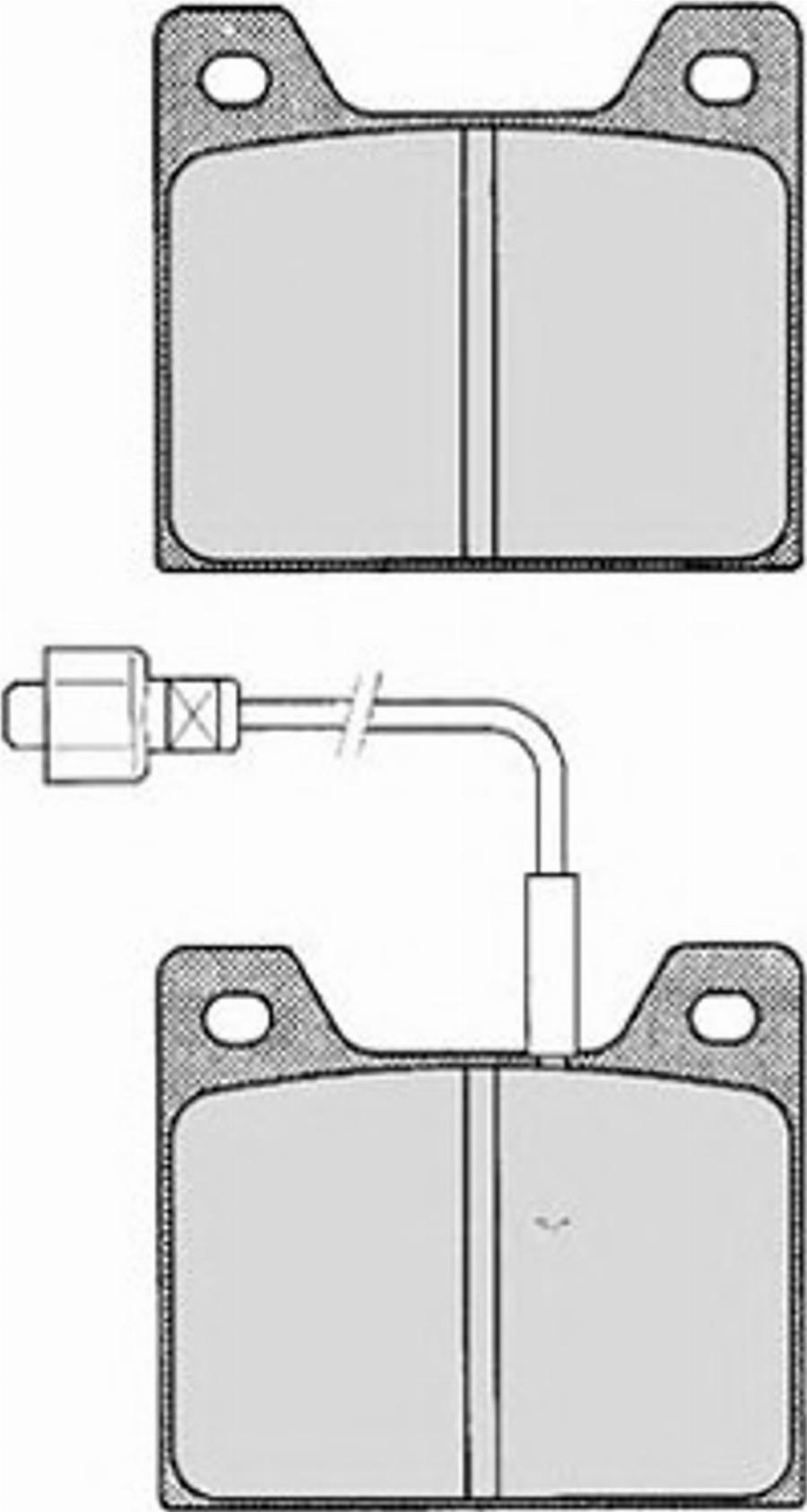 Raicam 1661 - Brake Pad Set, disc brake autospares.lv