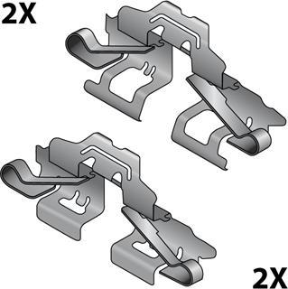 Raicam 12079624 - Accessory Kit for disc brake Pads autospares.lv