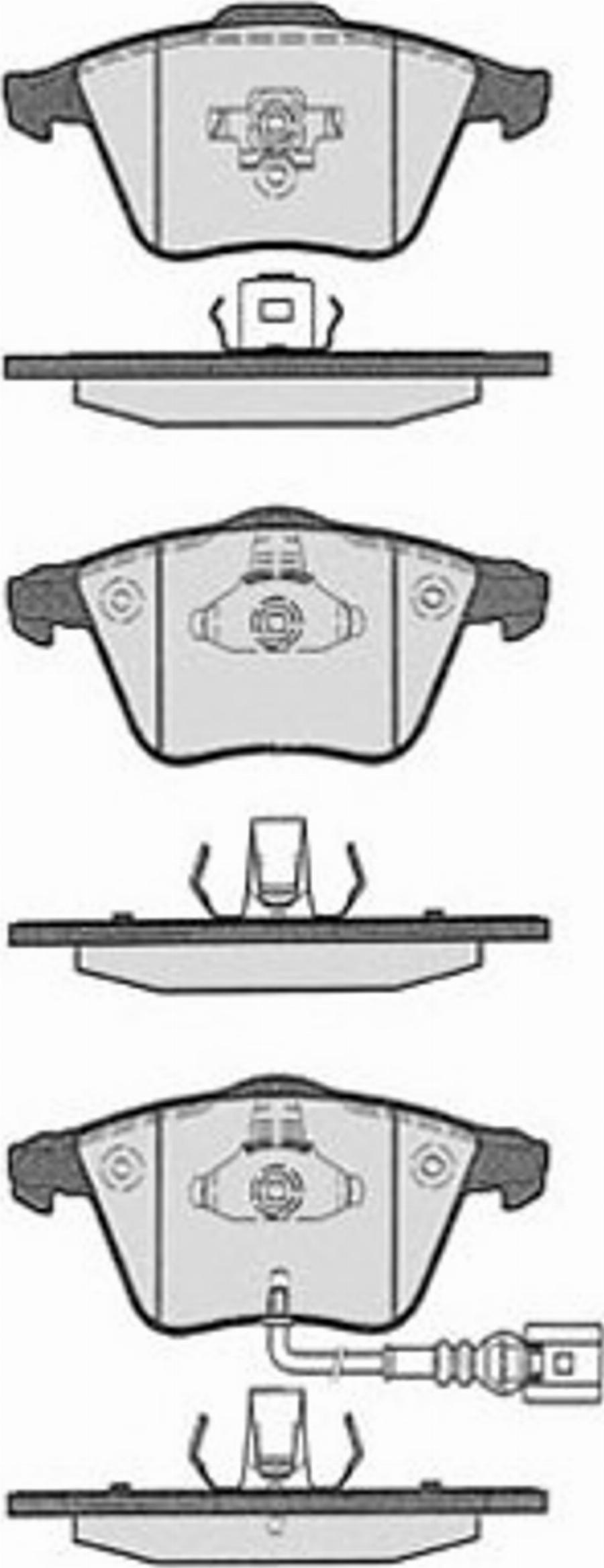 Raicam 8241 - Brake Pad Set, disc brake autospares.lv