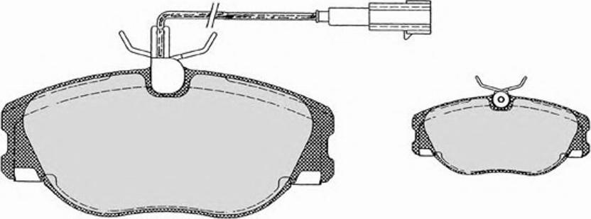 Raicam 352.6 - Brake Pad Set, disc brake autospares.lv