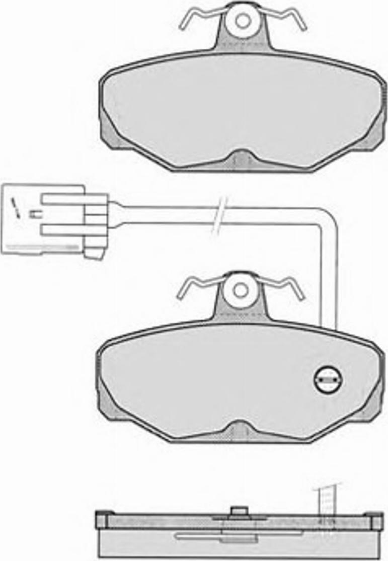 Raicam 319.2 - Brake Pad Set, disc brake autospares.lv