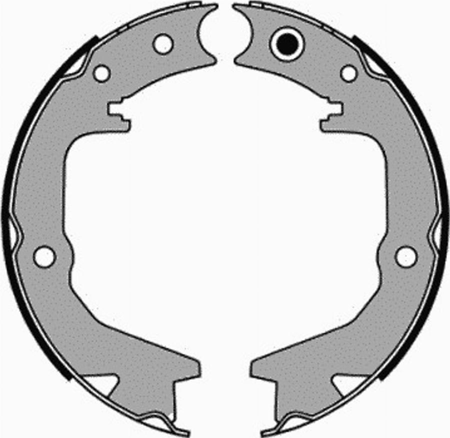 Raicam 2913 - Brake Shoe Set, parking brake autospares.lv