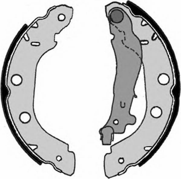 Raicam 2742 - Brake Shoe Set autospares.lv