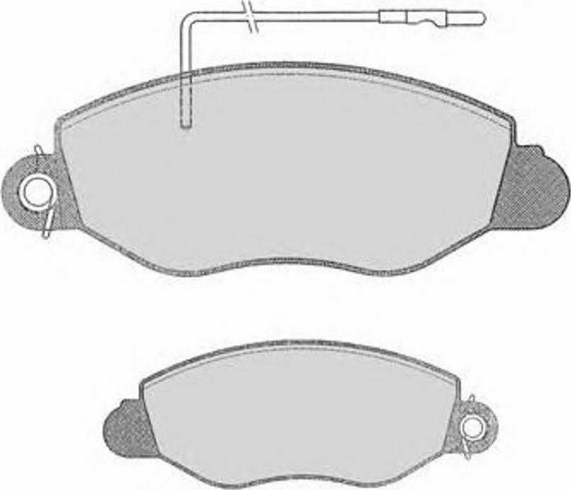 Raicam 7571 - Brake Pad Set, disc brake autospares.lv