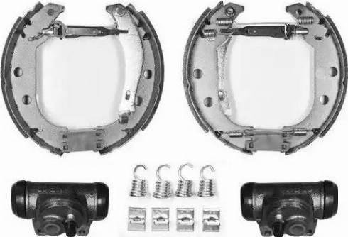 Raicam 7086RP - Brake Shoe Set autospares.lv