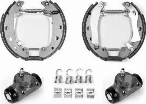 Raicam 7120RP - Brake Shoe Set autospares.lv