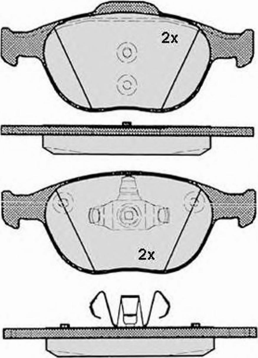 Raicam 785.0 - Brake Pad Set, disc brake autospares.lv