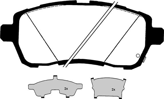 Raicam RA.0940.1 - Brake Pad Set, disc brake autospares.lv