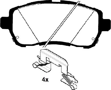 Raicam RA.0940.2K1 - Brake Pad Set, disc brake autospares.lv