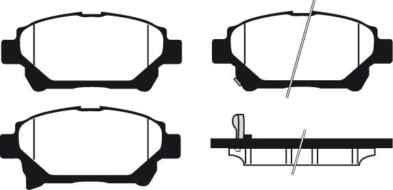Raicam RA.0948.0 - Brake Pad Set, disc brake autospares.lv