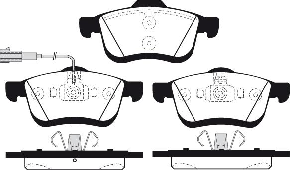 Raicam RA.0943.0 - Brake Pad Set, disc brake autospares.lv