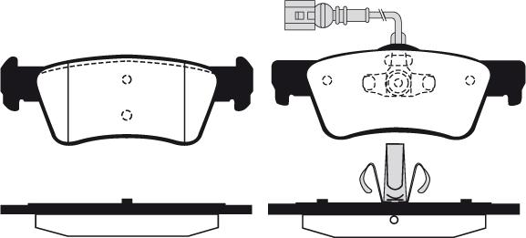 Raicam RA.0908.0 - Brake Pad Set, disc brake autospares.lv