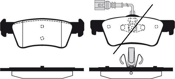 Raicam RA.0908.2 - Brake Pad Set, disc brake autospares.lv